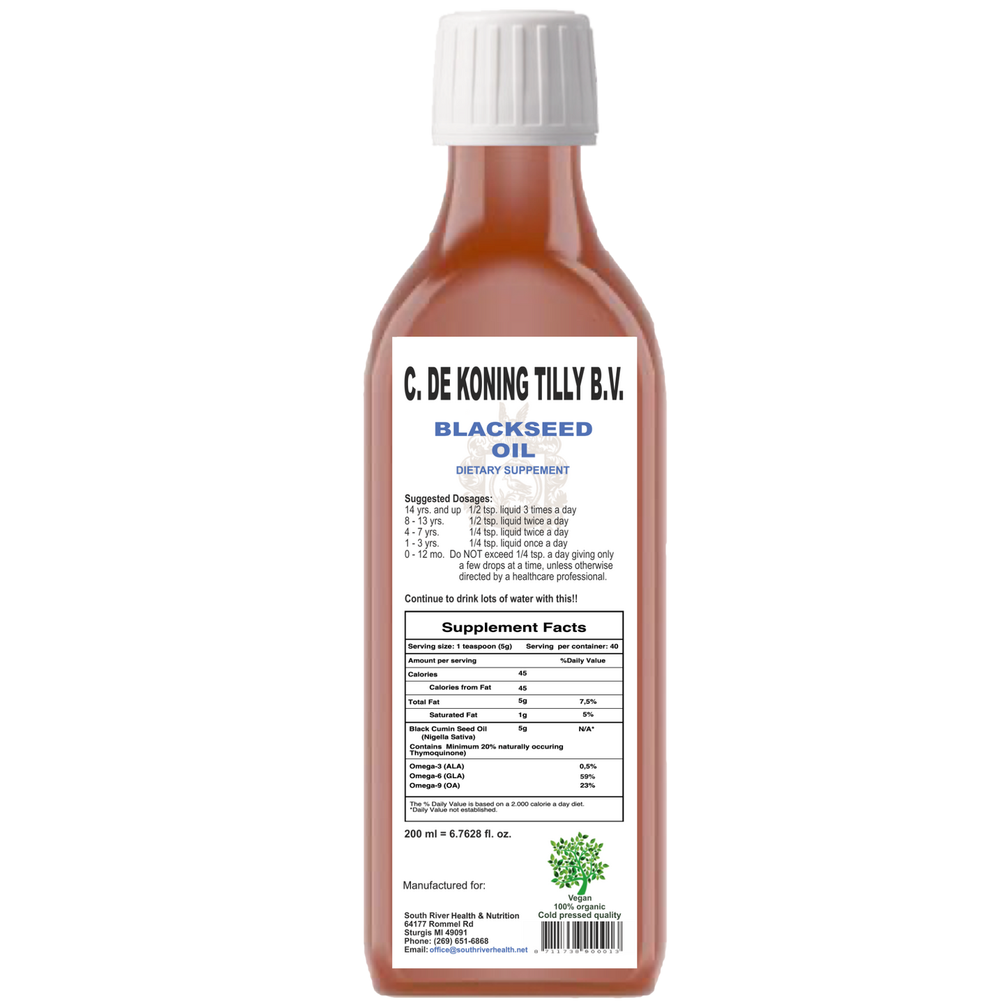 Blackseed Oil 200 ml